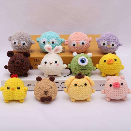 TinyPal Animal Crochet Keychains